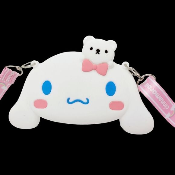 Brand New Cinnamoroll Silicone Rubber Crossbody Bag - Picture 1 of 8